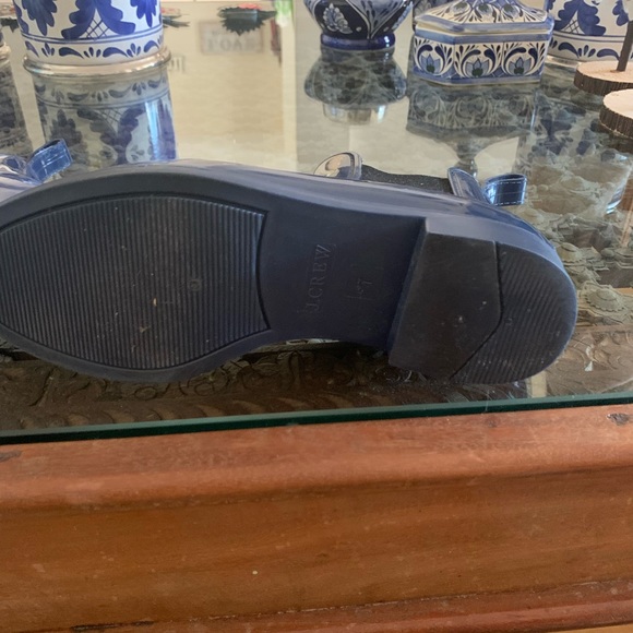 J Crew women’s Chelsea ankle boots navy blue size 7 - Picture 4 of 7